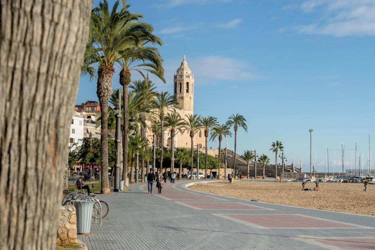 Vistamar 2: Primera Linea De Mar Con Gran Terraza Apartment Sitges Exterior foto