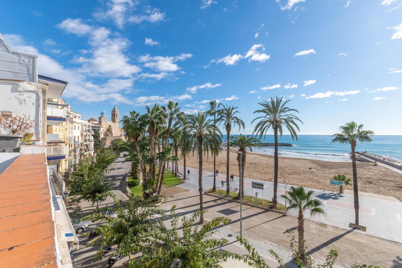 Vistamar 2: Primera Linea De Mar Con Gran Terraza Apartment Sitges Exterior foto